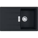 FRANKE Fragranitespüle CNG 211-78 Black Matt Drehknopf 135.0729.513