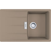 FRANKE Fragranitespüle CNG 211-78 Cashmere Drehknopf 135.0729.516
