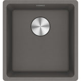 FRANKE Fragranitebecken MRG 110-37 Steingrau Handbedienung 125.0683.136