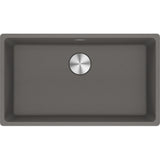FRANKE Fragranitebecken MRG 210-72 Steingrau Handbedienung 135.0683.024