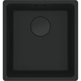 FRANKE Fragranitebecken MRG 210-37 Black Matt Handbedienung 135.0683.044