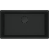 FRANKE Fragranitebecken MRG 110-72 Black Matt Drehknopf 125.0683.236