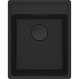 FRANKE Fragranitebecken MRG 610-37 A Black Matt Handbedienung 114.0658.583
