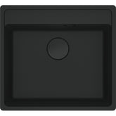 FRANKE Fragranitebecken MRG 610-52 A Black Matt Handbedienung 114.0658.586