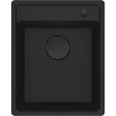 FRANKE Fragranitebecken MRG 610-37 A BlackMatt Drehknopf Black matt 114.0659.123
