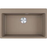 FRANKE Fragranitebecken MRG 610-73 A Cashmere Druckknopf Edelstahl 114.0708.267