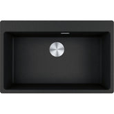 FRANKE Fragranitebecken MRG 610-73 A Onyx Druckknopf Edelstahl 114.0708.230