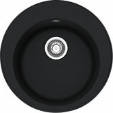 FRANKE Fragranitebecken ROG 610-41 Black Matt Handbedienung 114.0700.628