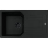 FRANKE Fragranitespüle UBG 211-86 Black Collection Drehknopf 135.0729.532
