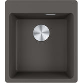 FRANKE Fragranitebecken MRG 610-39 A Schiefergrau Druckknopf 114.0715.527