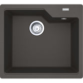 FRANKE Fragranitebecken UBG 610-56 Schiefergrau Drehknopf Edelst 114.0723.966