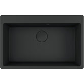 FRANKE Fragranitebecken MRG 610-73 A Black Matt Handbedienung 114.0708.228