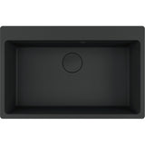 FRANKE Fragranitebecken MRG 610-73 A Black Matt Handbedienung 114.0708.228