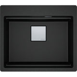 FRANKE Becken KNG 610-53 A Onyx Druckknopf Edelstahl 114.0747.226