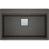 FRANKE Becken KNG610-73A Schiefergrau Druckknopf Edelstahl 114.0747.283