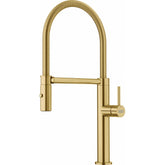 FRANKE Pescara Semi-Pro Gold Auszugsbrause Edelstahl PVD 115.0741.723