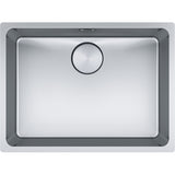 FRANKE Edelstahlbecken MYX 110-55 Edelstahl Handbedienung 122.0658.054