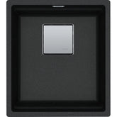 FRANKE Becken KNG 110-37 Onyx Druckknopf Edelstahl + Zubehör 125.0747.704