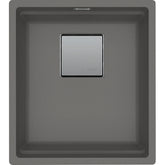 FRANKE Becken KNG 110-37 Steingrau Druckknopf Edelstahl + Zubehör 125.0747.707