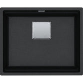 FRANKE Becken KNG 110-52 Onyx Druckknopf Edelstahl + Zubehör 125.0747.708