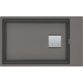 FRANKE Becken KNG 110-62 Steingrau Druckknopf Edelstahl + Zubehör 125.0747.715