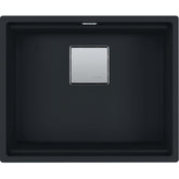 FRANKE Fragranitebecken KNG 110-52 Black Matt Druckknopf 125.0627.319