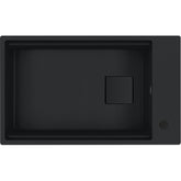FRANKE Becken KNG 110-62 Matt Black C Collection Drehknopf + Zubehör 125.0747.721