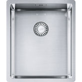 FRANKE Edelstahlbecken BXX 210/110-34 Edelstahl Druckknopf Edelstahl 127.0374.687
