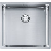 FRANKE Edelstahlbecken BXX 110-45 Edelstahl Druckknopf Edelstahl 122.0375.260