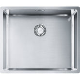 FRANKE Edelstahlbecken BXX 210/110-50 Edelstahl Druckknopf Edelstahl 127.0375.273