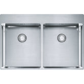 FRANKE Edelstahlbecken BXX220-36-36A Edelstahl Handbedienung 127.0476.704