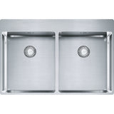 FRANKE Edelstahlbecken BXX220-36-36A Edelstahl Handbedienung 127.0476.704