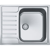 FRANKE Edelstahlspüle AGX 211-62 Edelstahl Druckknopf Edelstahl 127.0476.450