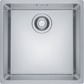 FRANKE Edelstahlbecken MRX 210-40 Edelstahl Drehknopf Edelstahl 127.0537.611