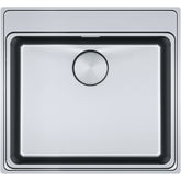 FRANKE Edelstahlbecken MYX 210-50 A Edelstahl Druckknopf Edelstahl 127.0641.999