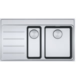 FRANKE Edelstahlspüle MYX 251-86 A Edelstahl Druckknopf Edelstahl 127.0642.077