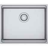 FRANKE Becken BXX Pro 210/110-50 Edelstahl Druckknopf Edelstahl 127.0747.099