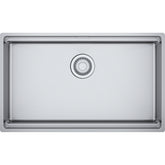 FRANKE Becken BXX Pro 210/110-70 Edelstahl Druckknopf Edelstahl 127.0747.096