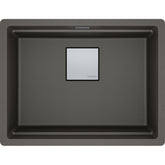 FRANKE Becken KNG 210-53 Schiefergrau Druckknopf Edelstahl 135.0747.293