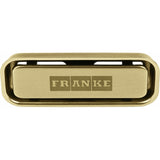 FRANKE Eckiger Überlauf Gold PVD 133.0630.111