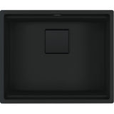FRANKE Becken KNG 110-52 Matt Black C Collection Drehknopf + Zubehör 125.0747.720