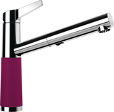 SCHOCK Einhebelmischer SC-510 Cristadur Schlauchbrause Berry 554123BRY