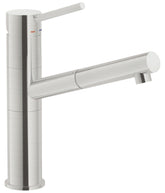 SYSTEMCERAM Armatur Snow h. Ausl. Edelstahl finish 10373