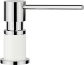 BLANCO LATO Spülmittelspender SILGRANIT-Look zweifarbig silgranitweiß/chrom 525814