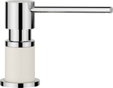 BLANCO LATO Spülmittelspender SILGRANIT-Look zweifarbig softweiß/chrom 526955