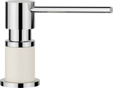 BLANCO LATO Spülmittelspender SILGRANIT-Look zweifarbig softweiß/chrom 526955
