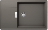 SCHOCK Spüle Unterbau Tia D-100LS-U Cristadur Silverstone TIAD100LSUSIL