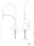 SYSTEMCERAM Armatur Tono Pro Schwarz 18738