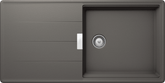 SCHOCK Spüle Unterbau Tia D-100L-U Cristadur Silverstone TIAD100LUSIL