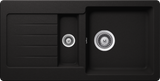 SCHOCK Spüle Auflage Typos D-150S-A Cristalite Nero TYPD150SAGNE